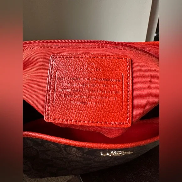 COACH Signature File Crossbody Bag - Picture 3 of 10